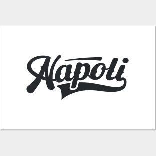 Napoli lettering - Italy - gente e miez' a via Posters and Art